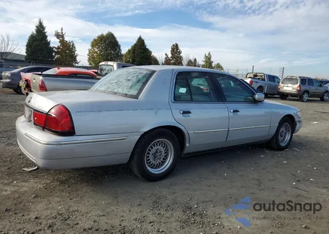 2001 Mercury Grand Marquis Ls z USA, uszkodzony, nr VIN 2MEFM75W71X614338